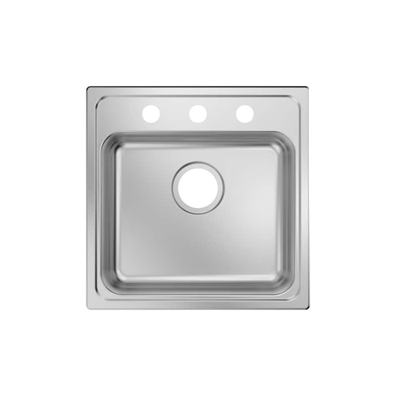 PROFLO PFSR1919553 Bealeton 19" ADA Compliant Drop In Single Basin - Stainless Steel