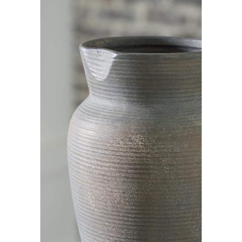 Signature Design by Ashley Brickmen Gray/Tan Vase