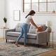 preview thumbnail 29 of 34, Brookside Ellen 75" Upholstered Scooped Arm Sofa
