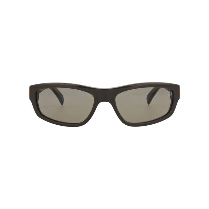 Dunhill Square-Frame Recycled Acetate Sunglasses - Brown Brown Brown - Brown - Green Lens