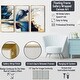 preview thumbnail 7 of 7, Equilibrium Geometric Circular Retro Color - Abstract Minimalism Canvas Wall Art Set Of 3 - Modern Framed Wall Art Set