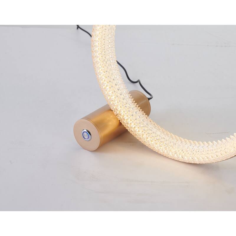 Baroque Table Lamp - Elegant Gold Finish Lamp for Living Room, Bedroom, Office - Classic Home Decor