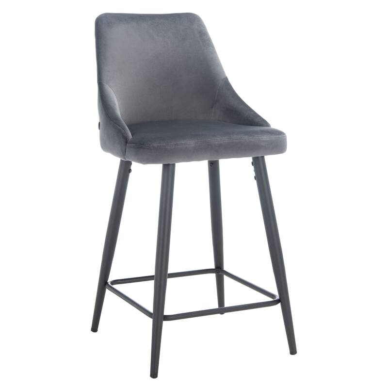 SAFAVIEH Nathalie 24-inch Counter Stool - 22.4" x 18.2" x 36.6" - 22Wx18Dx31H
