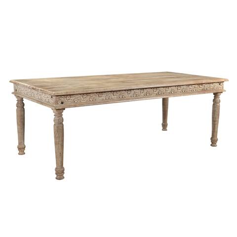 Driftwood Carved Dining - 83' - 83