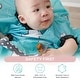 preview thumbnail 3 of 4, Grabease Baby Silicone Spoon, Set of 2 for Baby-Led Weaning & Self-Feeding (Blush, Gray)