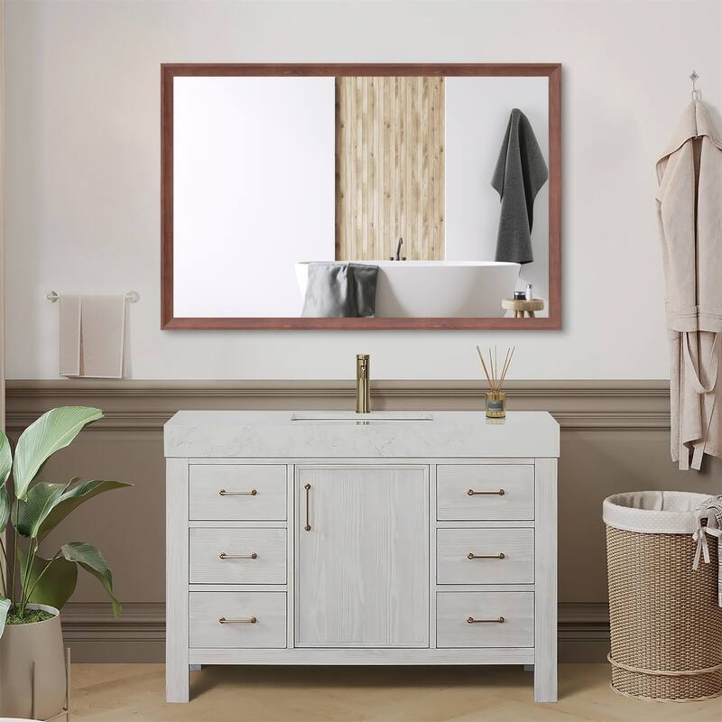 48"x32" Oversized Rectangle Mirror