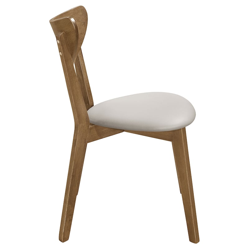 Curved Wood Dining Side Chair (Set of 2)
