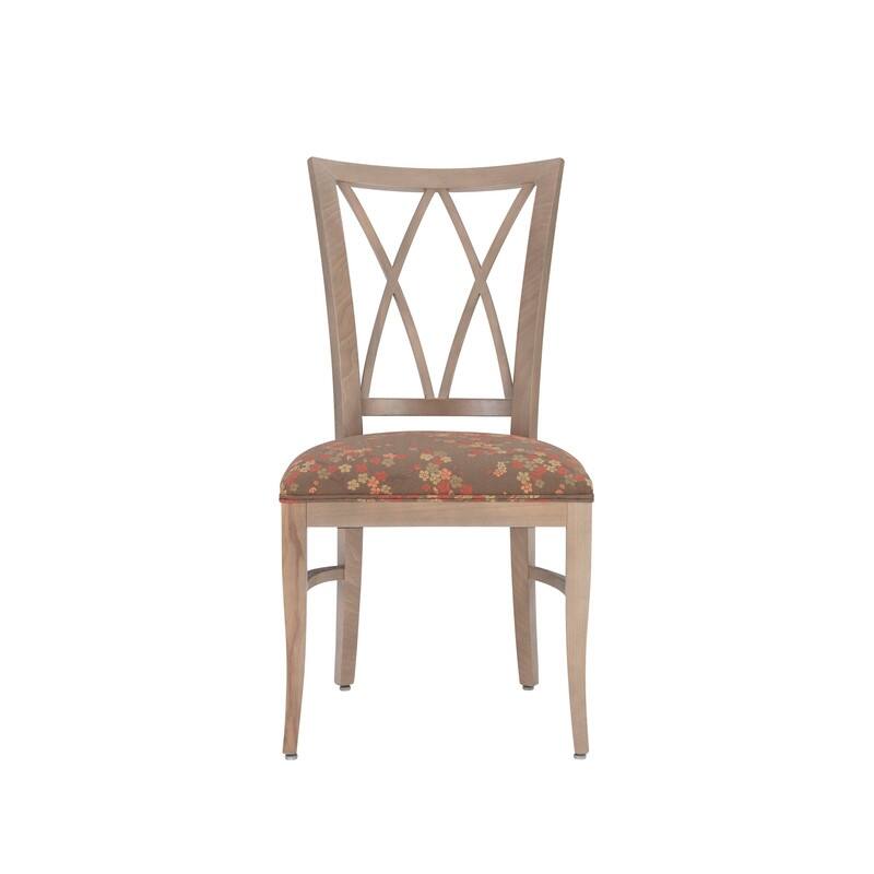 Osborne Natural Solid Wood Farmhouse Side Dining Chair