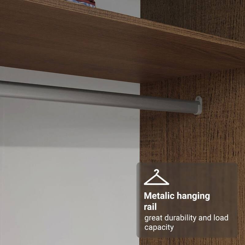 MADESA 6 Doors 4 Drawers Wardrobe Set Bedroom Storage Cabinet