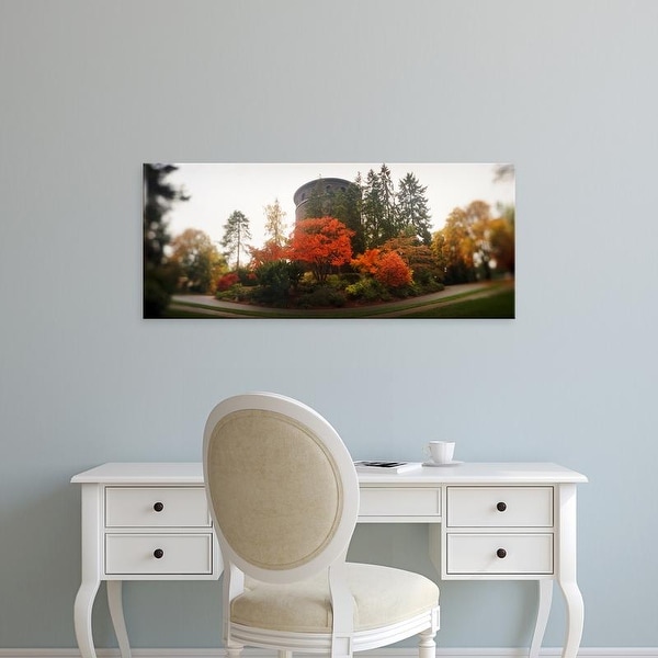 Easy Art Prints Panoramic Images's 'Water tower, Volunteer Park, Capitol Hill, Seattle, King, Washington' Canvas Art