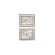 preview thumbnail 4 of 7, Signature Design by Ashley Waldett Beige/White Wall Art (Set of 2)