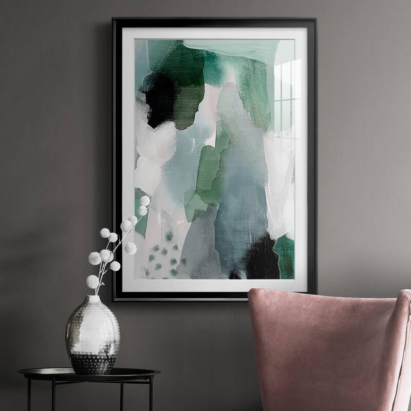 Turquoise Waters I Premium Framed Print - Ready to Hang