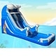 preview thumbnail 3 of 2, Jingo Jump 16 FT Semi-Commercial Hawaiian Water Slide - 25′ L x 16′ H x 9′ W