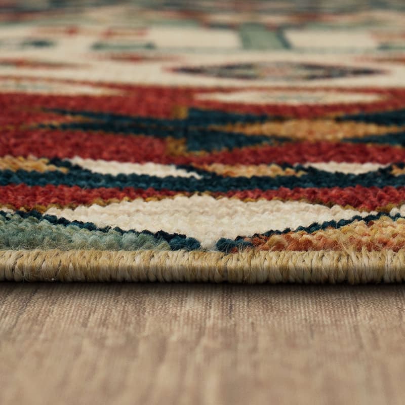 Mohawk Home Oakpoint Ornamental Medallion Area Rug