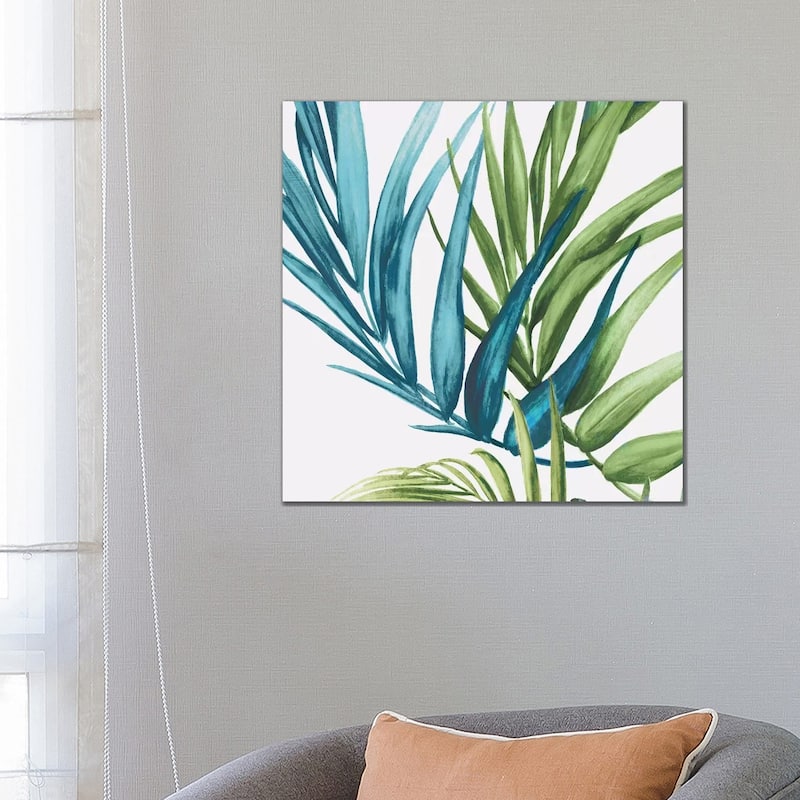 iCanvas "Palm Leaves IV" by Eva Watts Canvas Print - 26x26x1.5