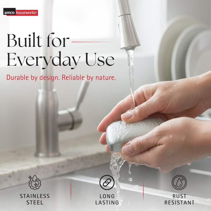 Amco Set of 2 Rub a Way Bars - Silver - 4 x 2.25 in & 3.1 x 0.7 in