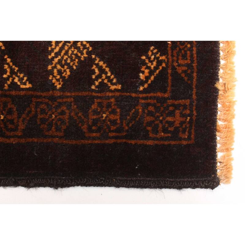 ECARPETGALLERY Hand-knotted Teimani Light Brown Wool Rug - 2'10 x 4'9