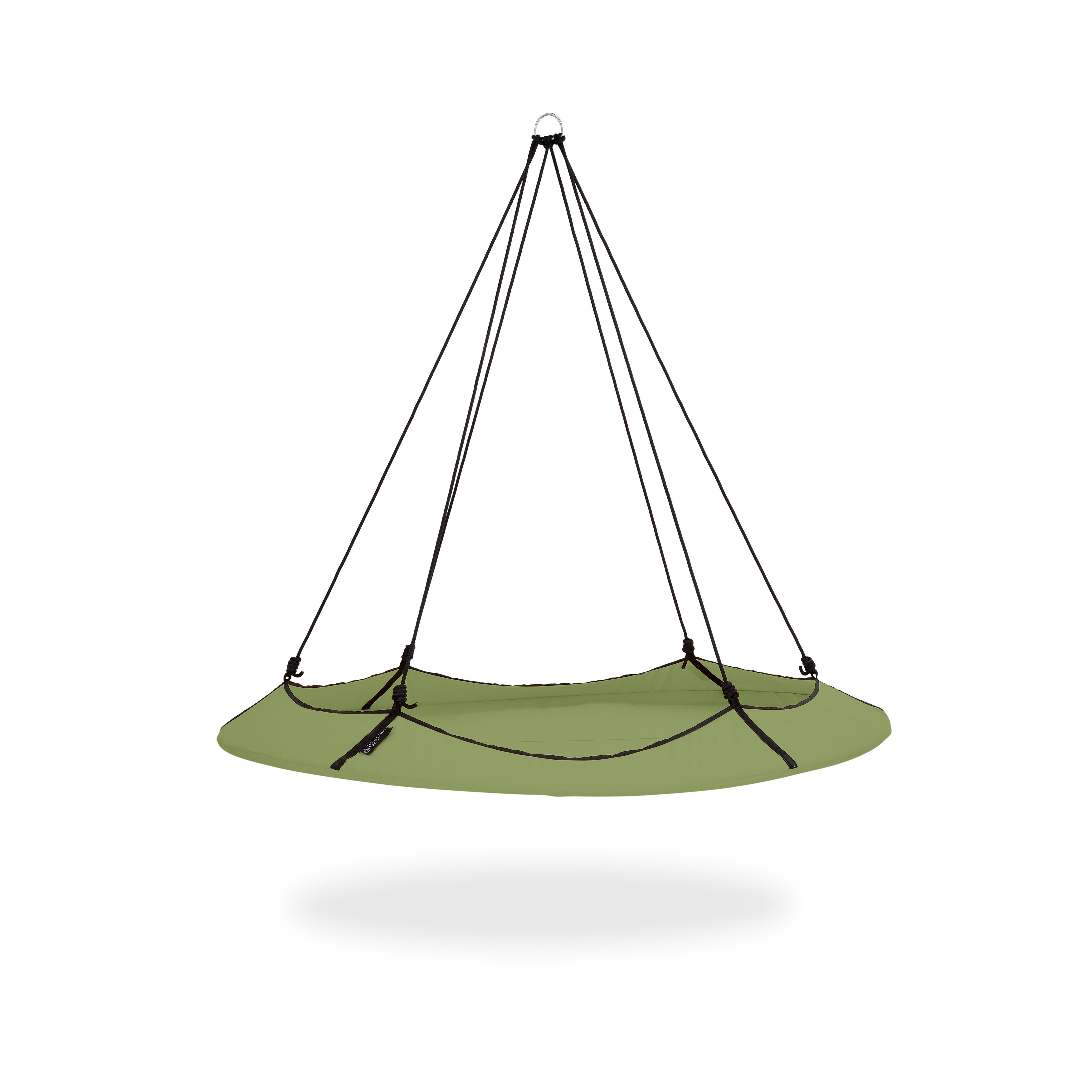 Hangout Pod Free Hanging Transportable Circular Family Hammock Bed Sage Green Bed Bath Beyond 32516179
