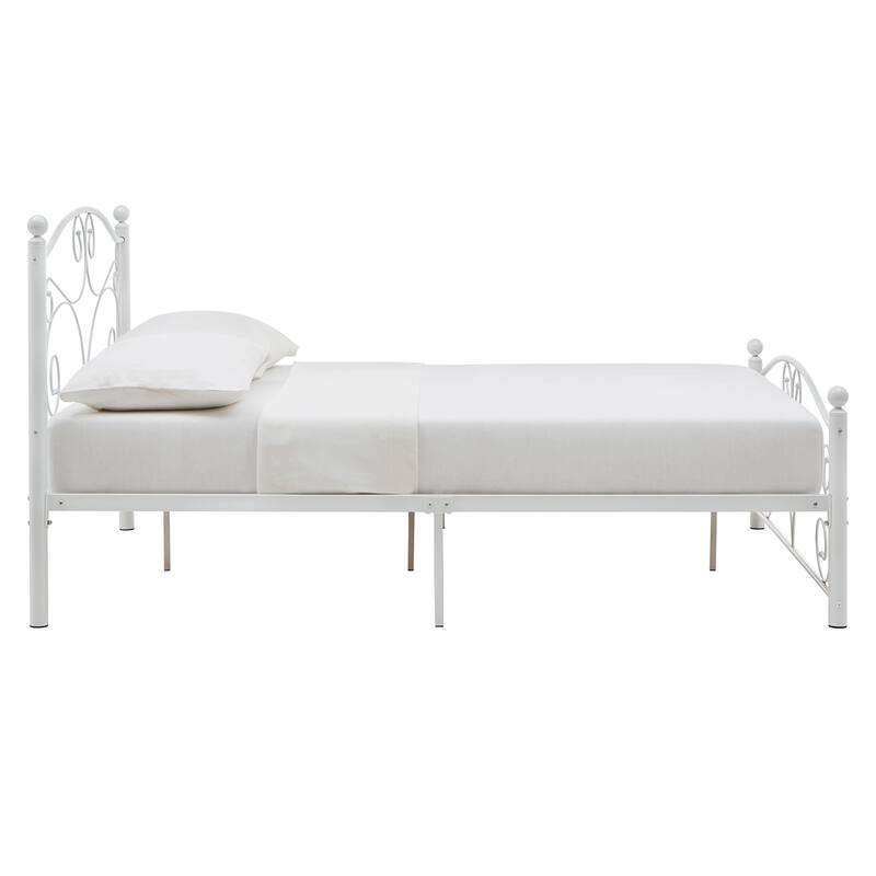 Adrian Metal Platform Bed by iNSPIRE Q Classic
