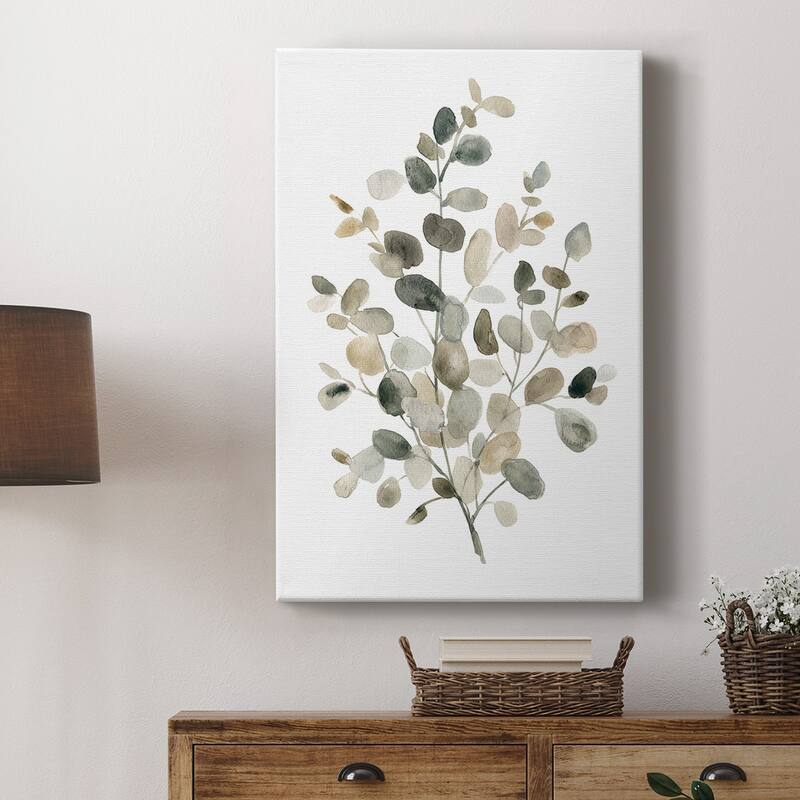Neutral Eucalyptus I Premium Gallery Wrapped Canvas - Ready to Hang