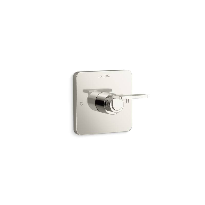 Kallista P34242-LV Guise Collection Thermostatic Valve Trim Only with - Polished Nickel