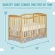 preview thumbnail 3 of 6, Dream On Me Chelsea Natural 5-in-1 Convertible Crib