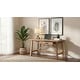 preview thumbnail 2 of 13, Fabian 54-inch 2-drawer Computer Writing Desk Distressed Light Brown