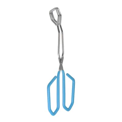 Stainless Steel Scissor Tongs 11" Barbecue Grilling Tongs with Handle