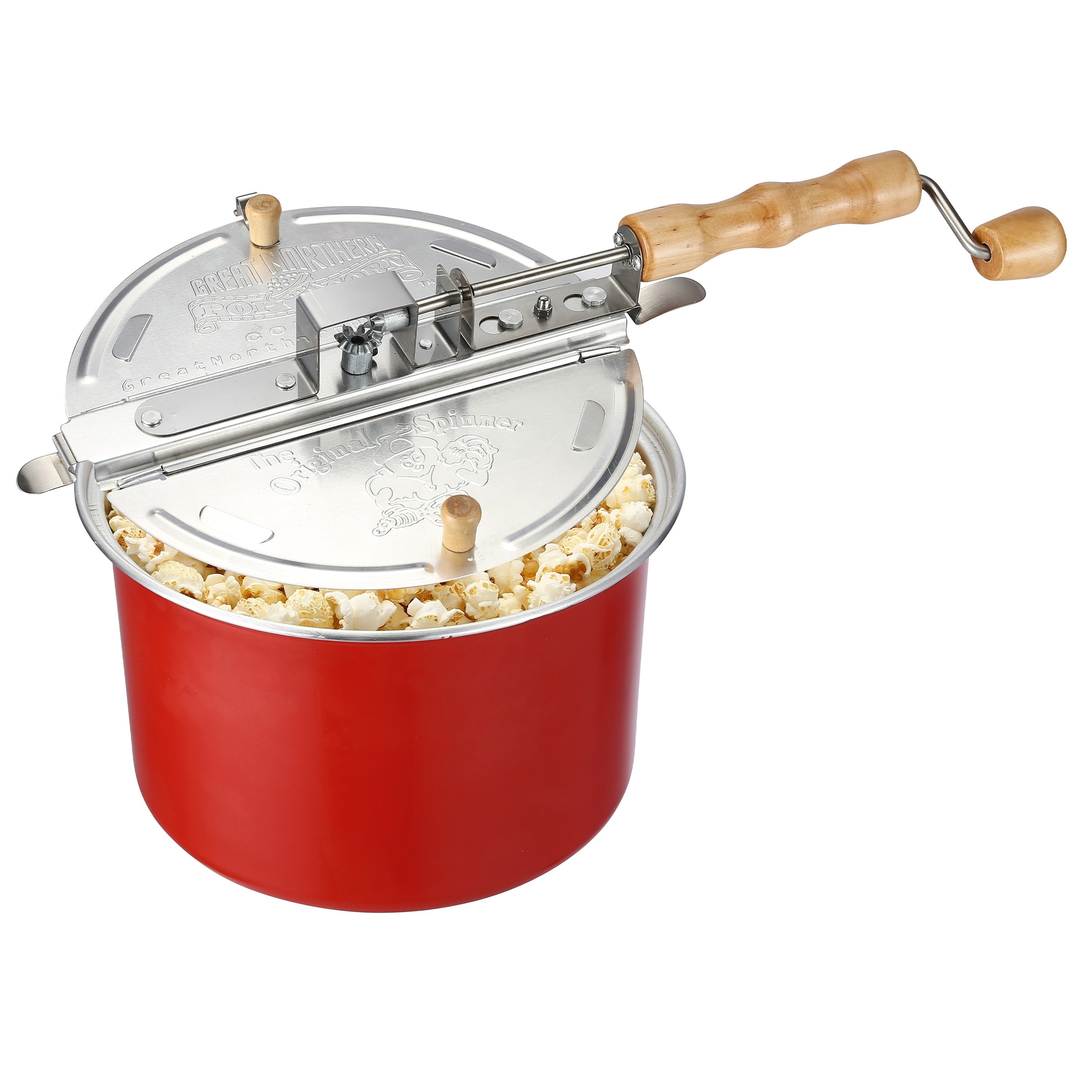 6.5 Quart Stovetop Popcorn Maker by Great Northern Popcorn (Red) - On Sale  - Bed Bath & Beyond - 37167890