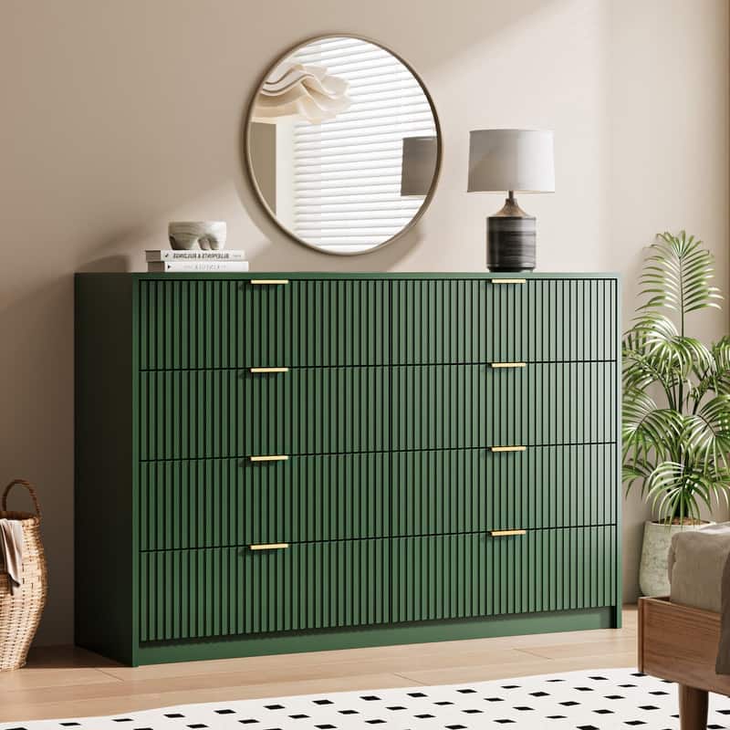 8-Drawer Double Dresser for Bedroom