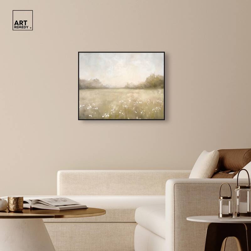 Peaceful Expanse Canvas by Art Remedy