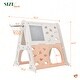preview thumbnail 7 of 11, 5-in-1 Toddler Climber Basketball Hoop Set