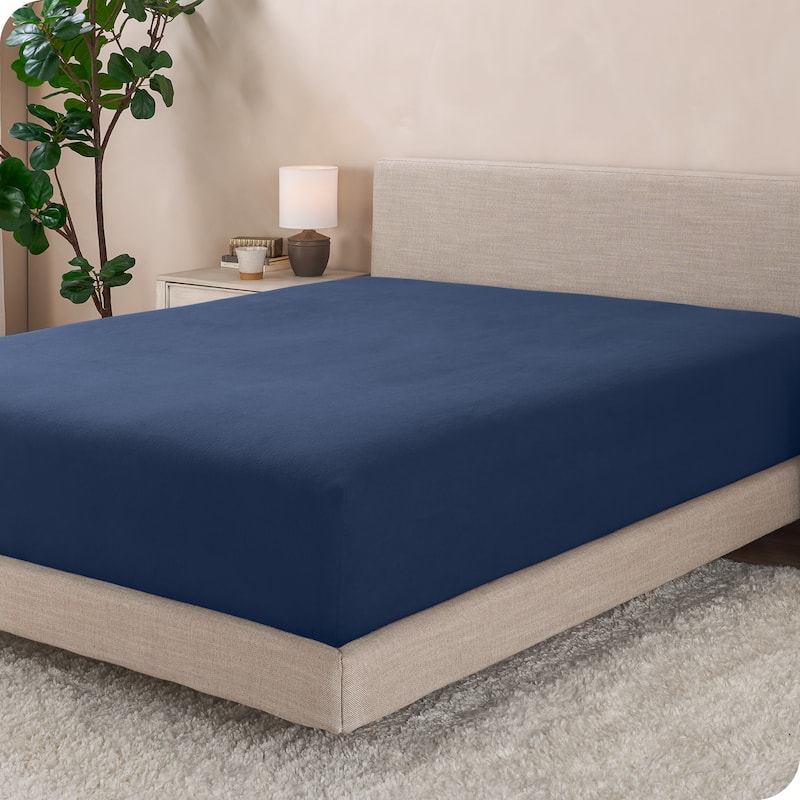 Bare Home Polar Fleece Fitted Bottom Sheet