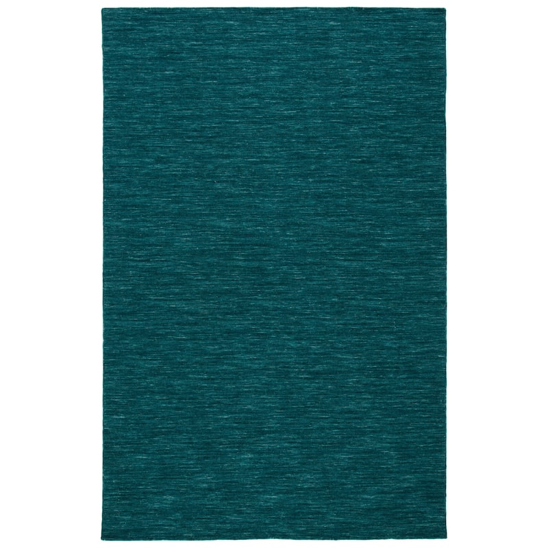 SAFAVIEH Handmade Kilim Aiman Wool Rug - 6' Square - Dark Green
