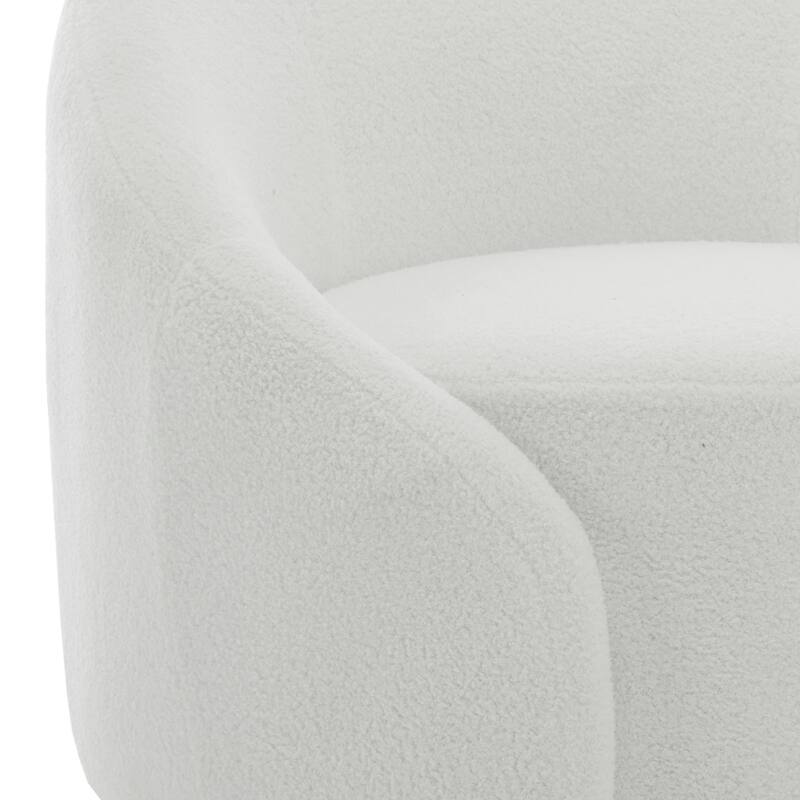35" Wide 360-Degree Swivel Accent Barrel Chair