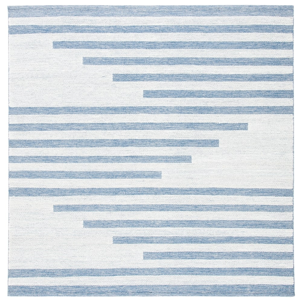 SAFAVIEH Handmade Striped Kilim Shawnte Modern Cotton Rug