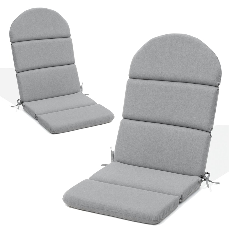 Patio Outdoor Adirondack Chair Cushion with Ties