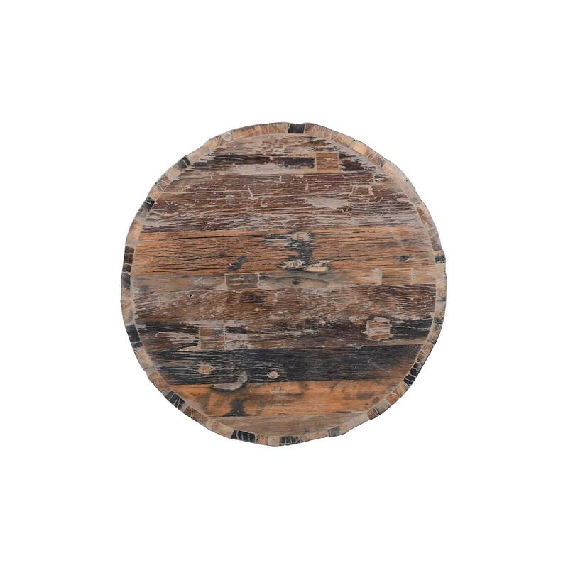 Wooden Coffee Table Dia 24"