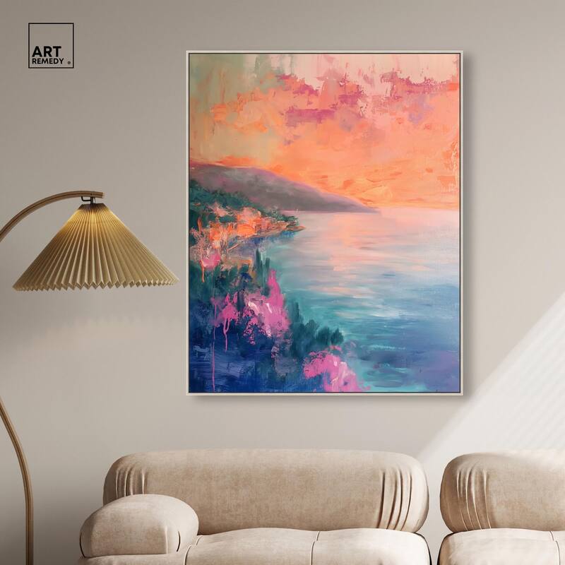 Tropical Twilight III Canvas by Art Remedy
