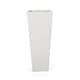 preview thumbnail 21 of 20, Ella Outdoor Modern Cast Stone Planter by Christopher Knight Home 13.00" L x 13.00" W x 32.50" H - Matte White