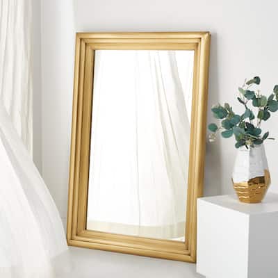 SAFAVIEH Couture Edla 36 x 54-inch Rectangle Mirror - 36 In. W x 3 In. D x 54 In. H