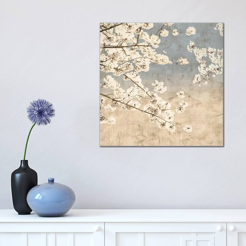 iCanvas "Cherry Blossoms II" by John Seba Canvas Print - 18x18x1.5