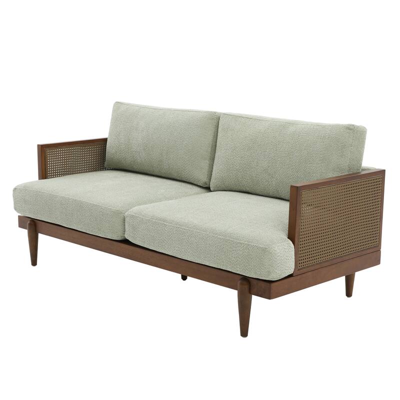 Christopher Knight Home - Lisa Fabric Arm 3-Seater Sofa