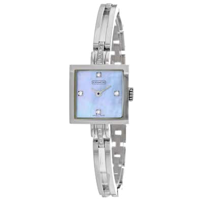 Coach Women's Mother of Pearl Quartz Blue MOP Dial Watch - 14500449 - Blue MOP - 6 (36)