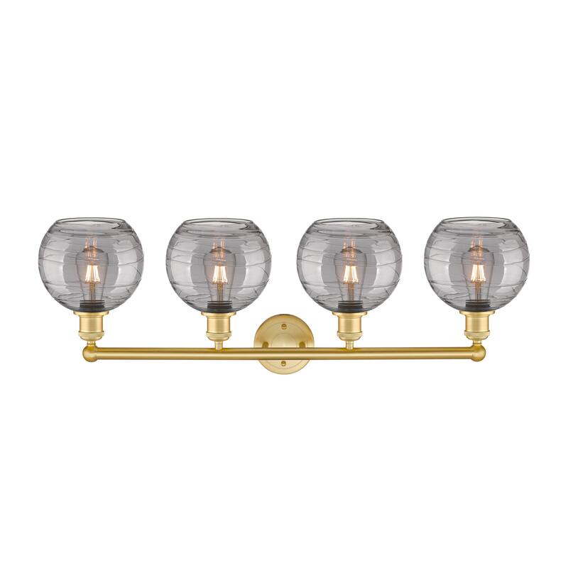 Innovations Lighting Athens Deco Swirl - 4 Light 35" Bath Vanity Light