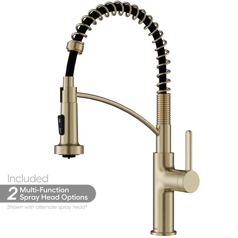 Karran Scottsdale Single Handle Commerical Pull-Down Sprayer Kitchen Faucet