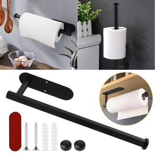 3 Pieces Kitchen Towel Holder, Kitchen Towel Holder, Round Adhesive Hook  Clip Holder, Self-adhesive Towel Hooks, For Bathroom, Kitchen, Household