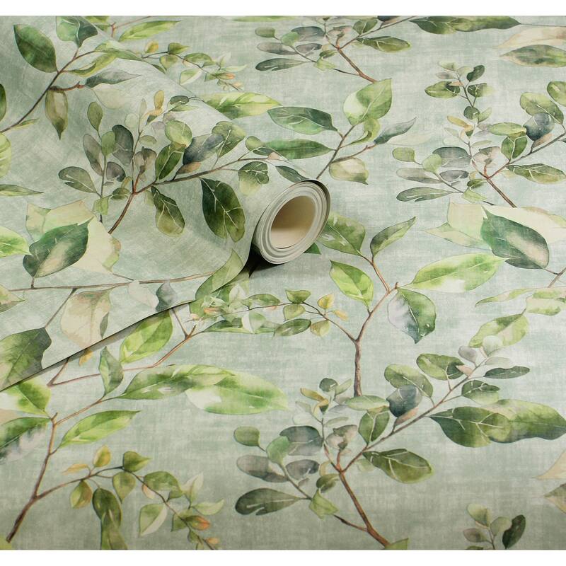 Arthouse Lucene Green Spring Vines Wallpaper