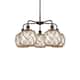 Option Oil Rubbed Bronze / Clear Glass with Brown Rope