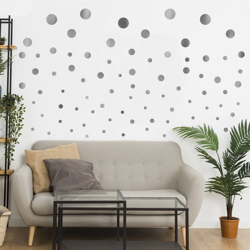 Walplus Polka Dots Wall Sticker Big Wall Home Decoration Nursery Decor
